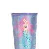 Metallic Shimmering Mermaids Plastic Favor Cup, 16oz