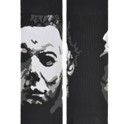 Michael Myers Poster Portrait Crew Socks - Halloween 4