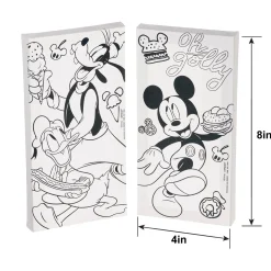 Mickey Mouse Color Your Own Canvas Kit, 2pc