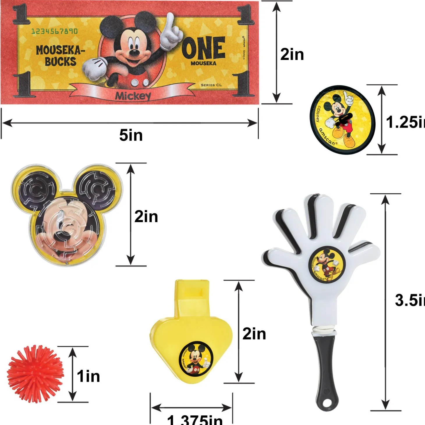 Mickey Mouse Forever Favor Kit for 8 Guests