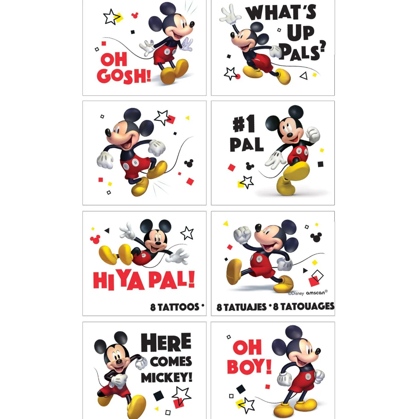 Mickey Mouse Forever Favor Kit for 8 Guests