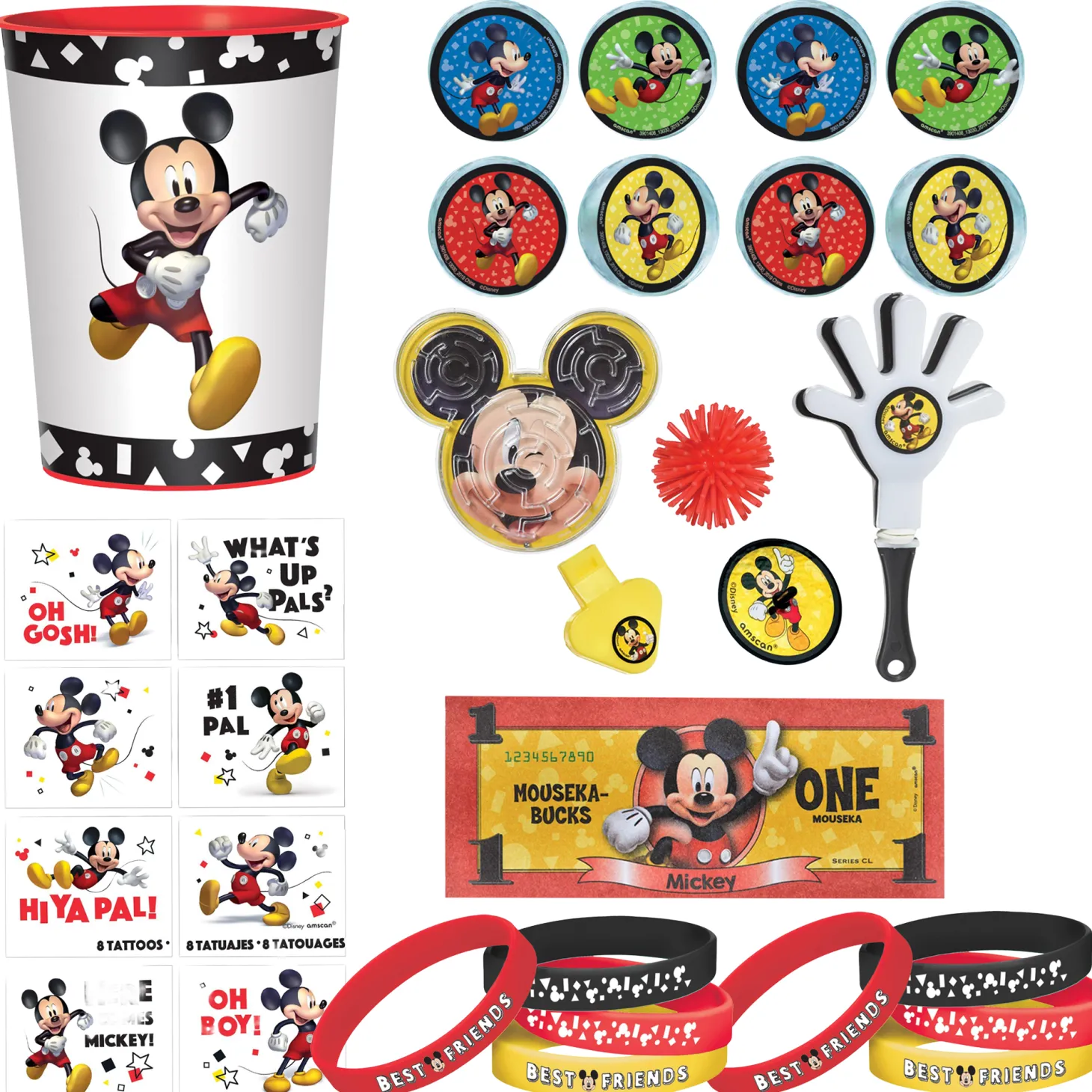 Mickey Mouse Forever Favor Kit for 8 Guests