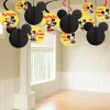 Mickey Mouse Forever Honeycomb Swirls, 12pc