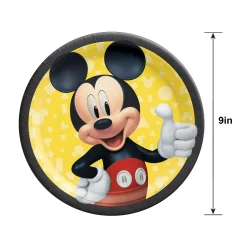 Mickey Mouse Forever Lunch Plates 8ct