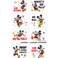 Mickey Mouse Forever Tattoos 1 Sheet