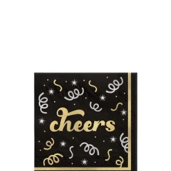 Midnight Cheer NYE Napkin, Assorted Options