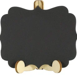 Mini Chalkboard Wood Easel Signs 6ct