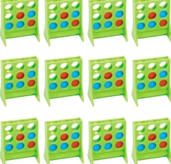 Mini 3-in-a-Row Games 12ct – Classic Party Favor Game
