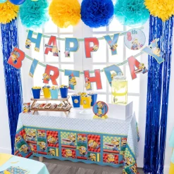 Minions Add an Age Cardstock Birthday Banner Kit, 10ft - Despicable Me 4