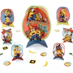 Minions Cardstock Table Centerpiece Kit - Despicable Me 4