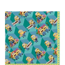 Minions Paper Lunch Napkins, 6.5in, 16ct - Despicable Me 4