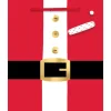 Mini Santa Belt Glossy Gift Bag