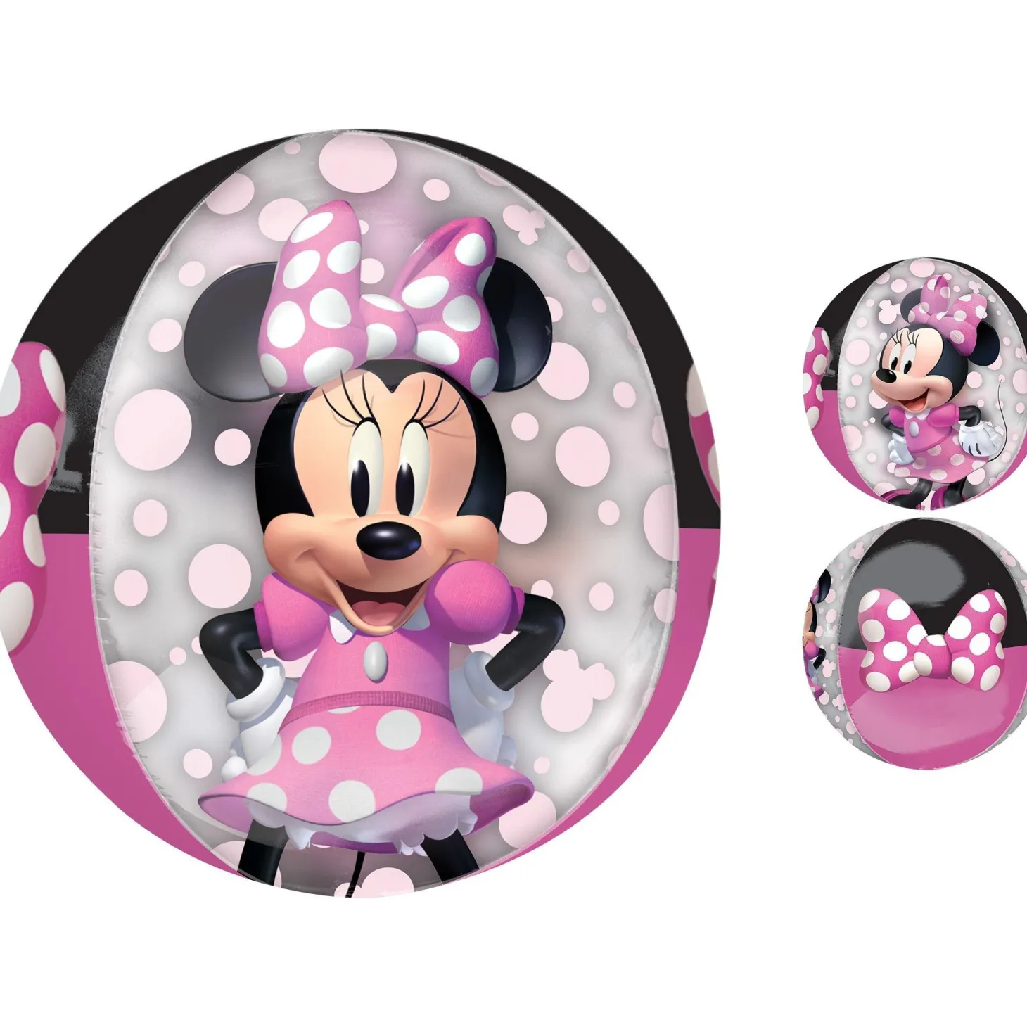 Minnie Mouse Forever Balloon - See Thru Orbz