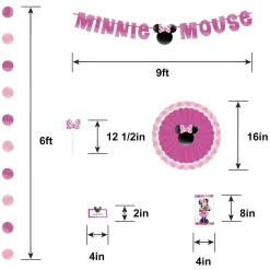 Minnie Mouse Forever Buffet Decorating Kit 23pc