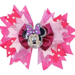 Minnie Mouse Multi-Ribbon Fabric Bow