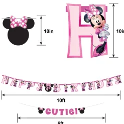 Minnie Mouse Party Kit for 8 Guests