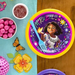 Mirabel Paper Lunch Plates, 9in, 8ct - Encanto