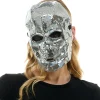 Mirrored Skull Face Mask