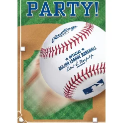 MLB Baseball Invitations, 8ct