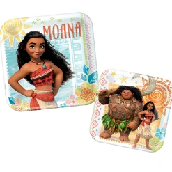 Moana Plates 8ct, Assorted Options