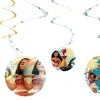 Moana Swirl Decorations 6ct