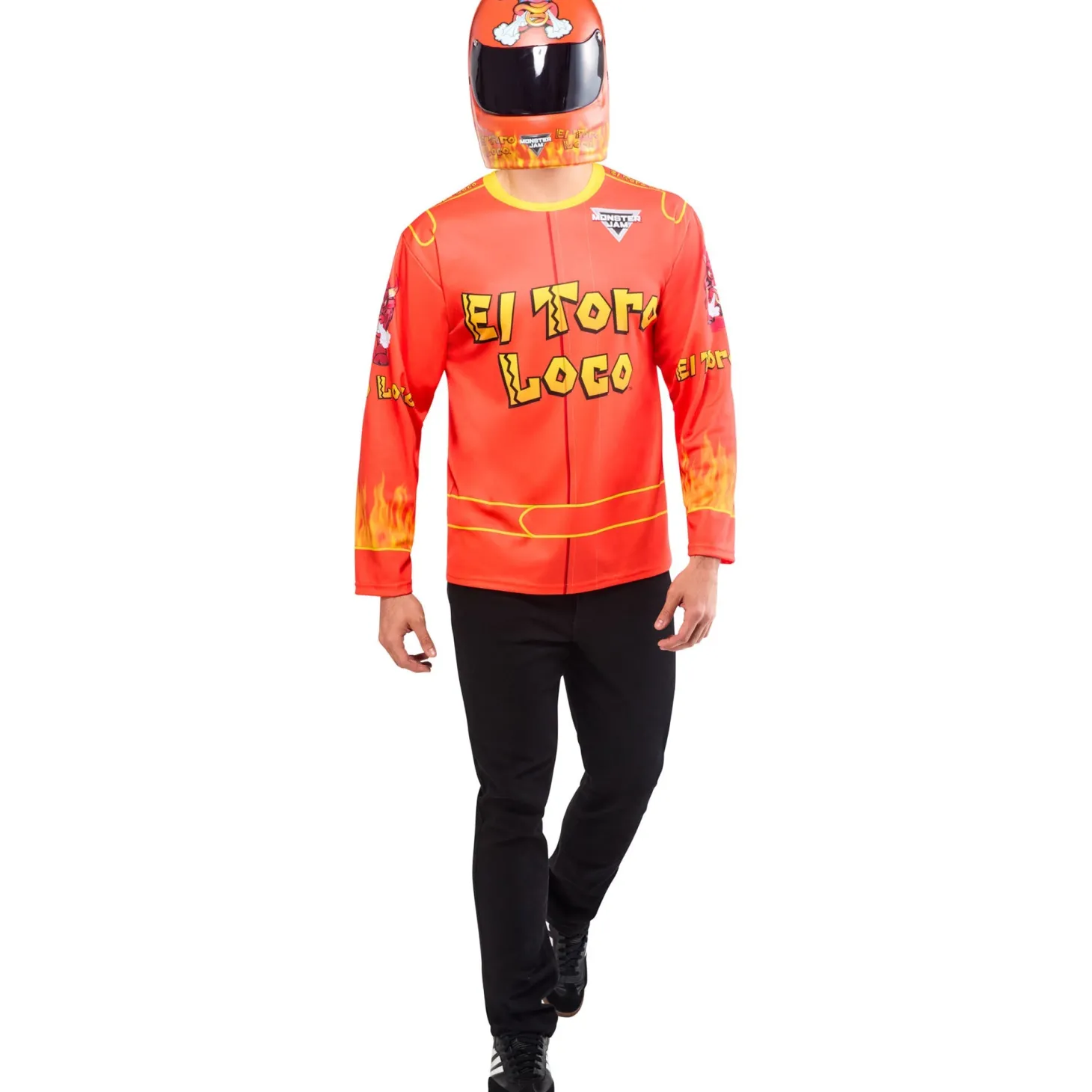 Monster Jam El Toro Loco Costume Top for Men