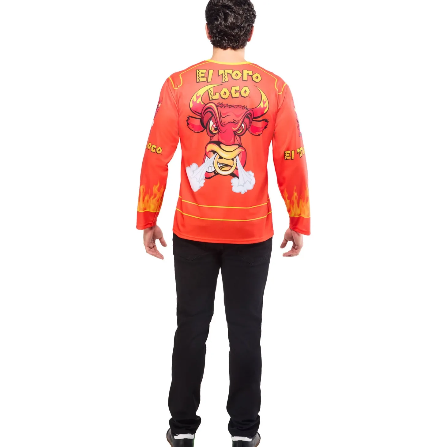 Monster Jam El Toro Loco Costume Top for Men
