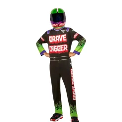 Monster Jam Grave Digger Kids Costume