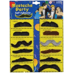 Moustache party set