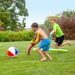 Multicolor Beach Ball, 13in