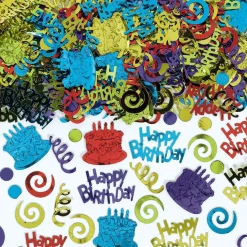 Multicolor Happy Birthday Confetti, 2.5oz