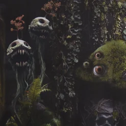 Mutated Forest Plastic Scene Setter, 5.4ft x 5.4ft