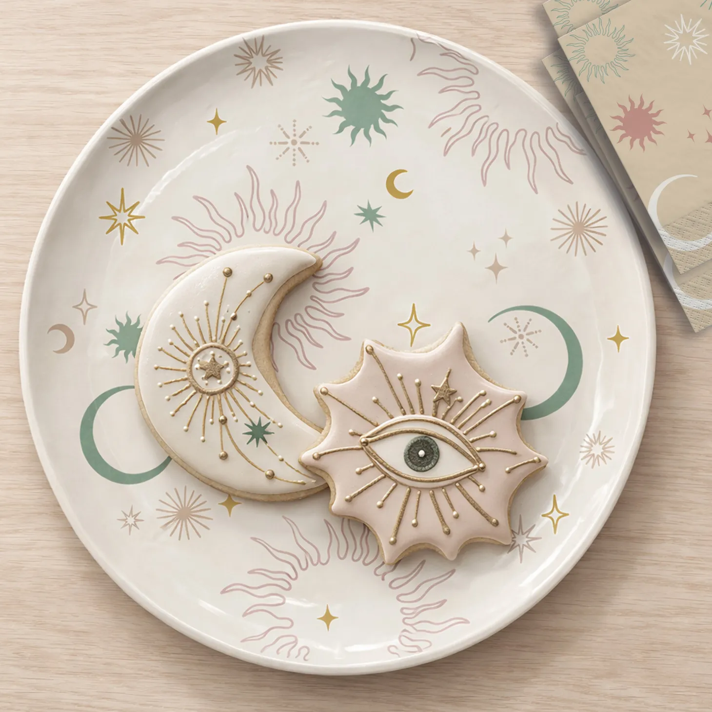 Mystical Astrology Birthday Platter