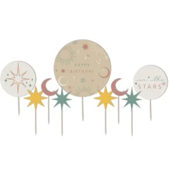Mystical Astrology Cake Topper Kit, 9pc