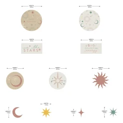 Mystical Astrology Confetti, 48pc