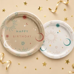 Mystical Astrology Paper Plate, 8ct, Assorted Options