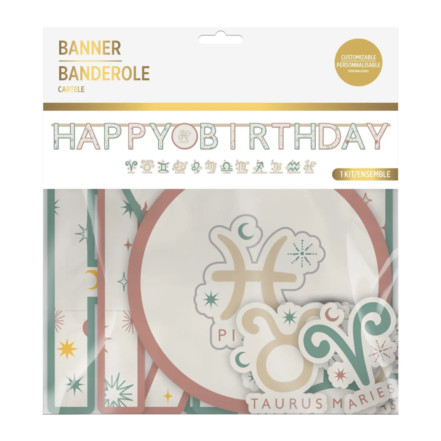 Mystical Astrology Party Kit for 8 Guests