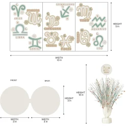 Mystical Astrology Party Kit for 8 Guests