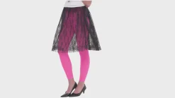 Neon Footless Tights, Assorted Colors