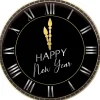 New Year's Countdown Melamine Round Platter, 13.5in