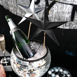 New Year's Eve 3D Star Centerpiece Picks, 3pc
