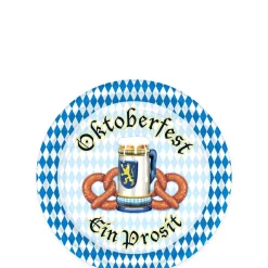 Oktoberfest Dessert Plates 8ct