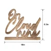 On Cloud Nine MDF Table Sign, 10in x 8.3in - Over the Moon
