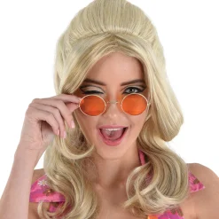 Orange Hippie Glasses