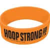 Orange Wilson Hoop Strong Rubber Wristbands, 6ct