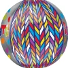 Orbz Dotty Geometric Congrats Balloon, 16in