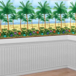 Palm Trees Room Roll