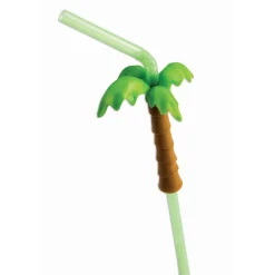 Palm Tree Straws, 3 ct