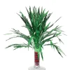 Palm Tree Table Centerpiece, 8in – Tropical Foil Decoration