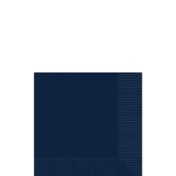 Paper Beverage Napkins, 5in, Assorted Colors, Multiple Counts